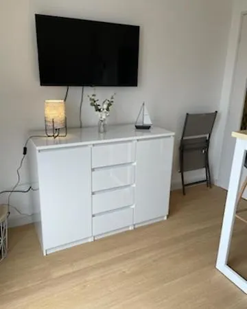Joli studio neuf vue mer proche Deauville Blonville-sur-Mer Extérieur photo